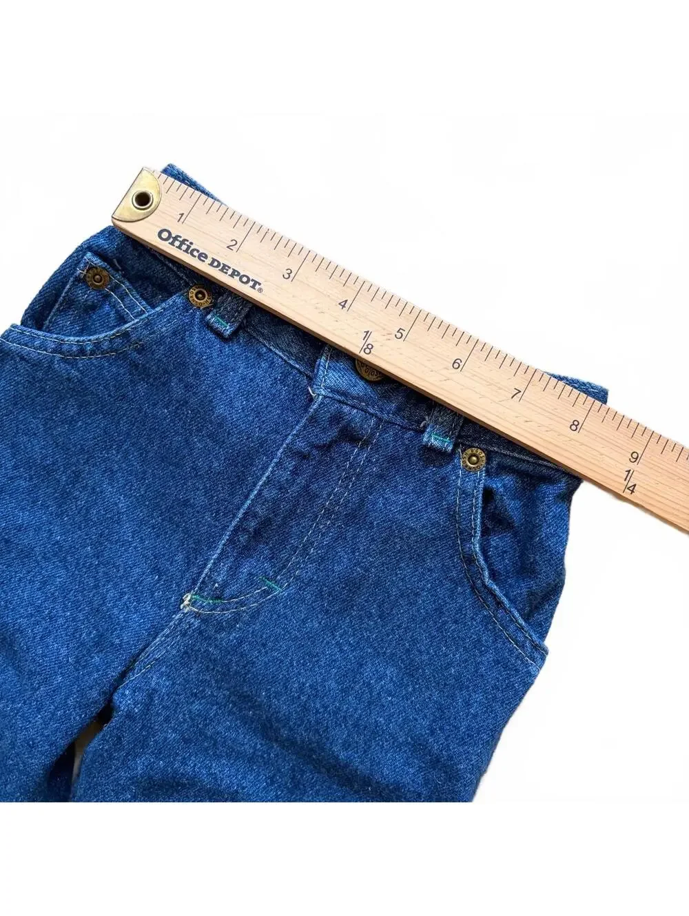 Vintage OshKosh B’gosh Denim Jeans Kid Toddler Girl's Size 4S